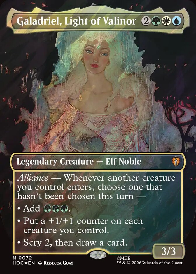 Galadriel, Light of Valinor [HOC #72] (Foil)