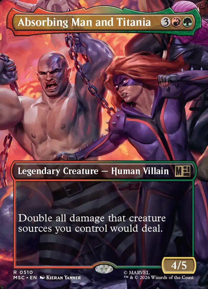 Absorbing Man and Titania [MSC #510]