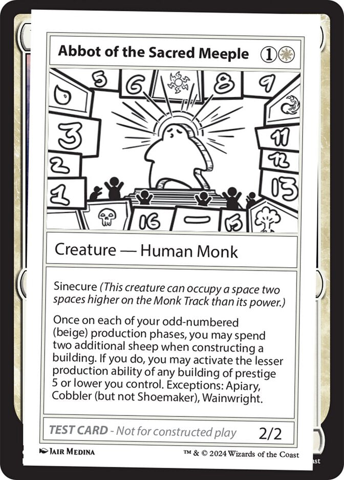 Abbot of the Sacred Meeple [MB2 #507]