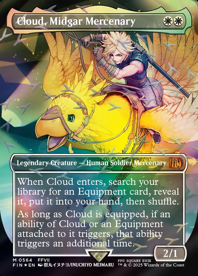 Cloud, Midgar Mercenary [FIN #564] (Foil)