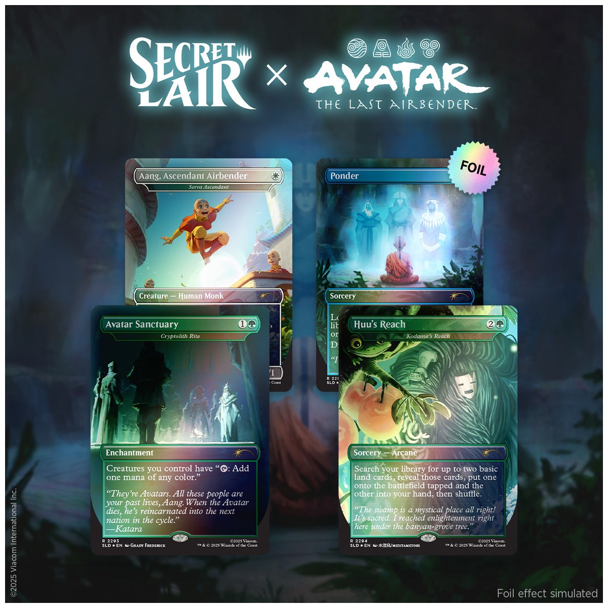 Secret Lair x Avatar: The Last Airbender | A Lot to Learn Foil Edition