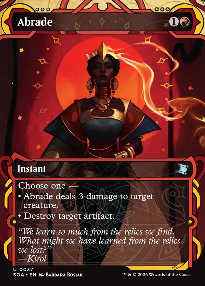 Abrade [SOA #37] (Foil)