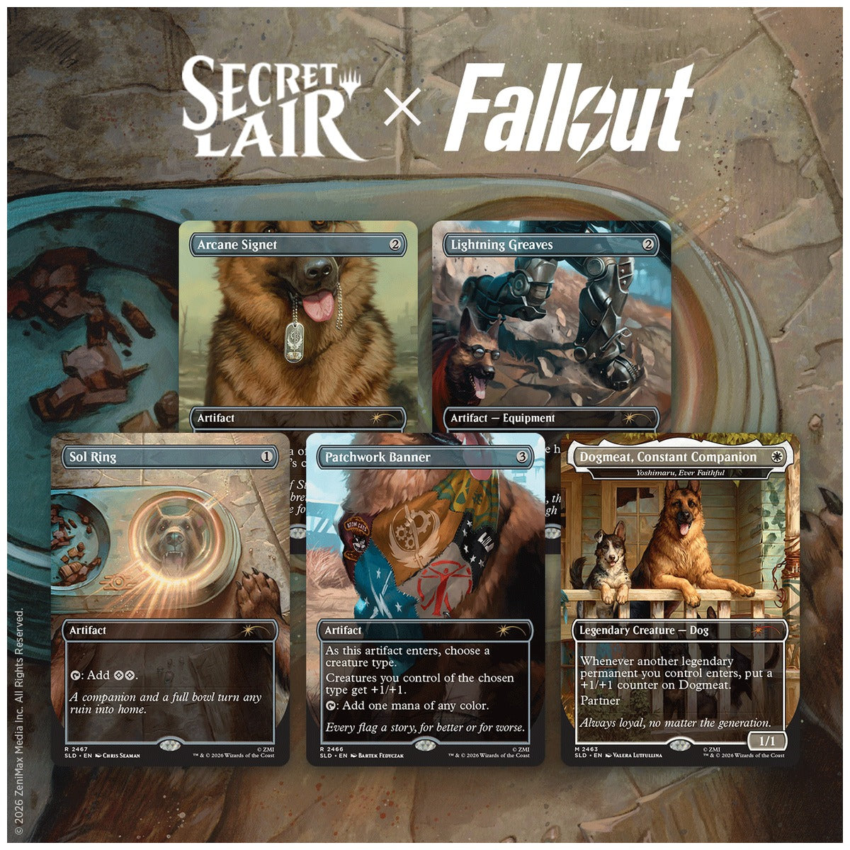 Secret Lair x Fallout®: Greet the Dog