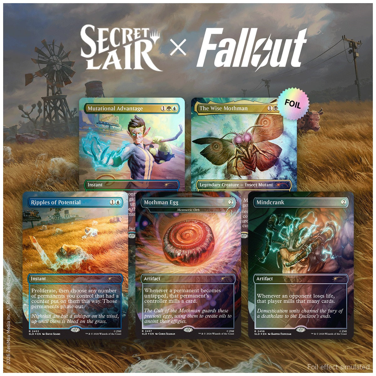 Secret Lair x Fallout®: Rad Foil Edition