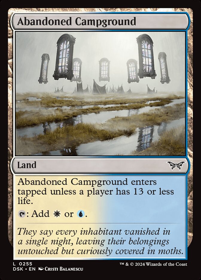 Abandoned Campground [DSK #255]